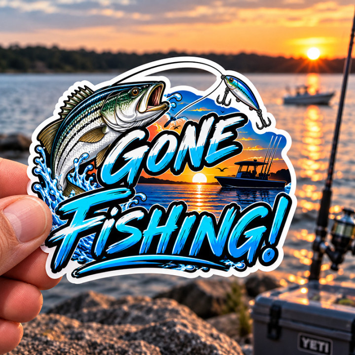 Gone Fishing Design 2