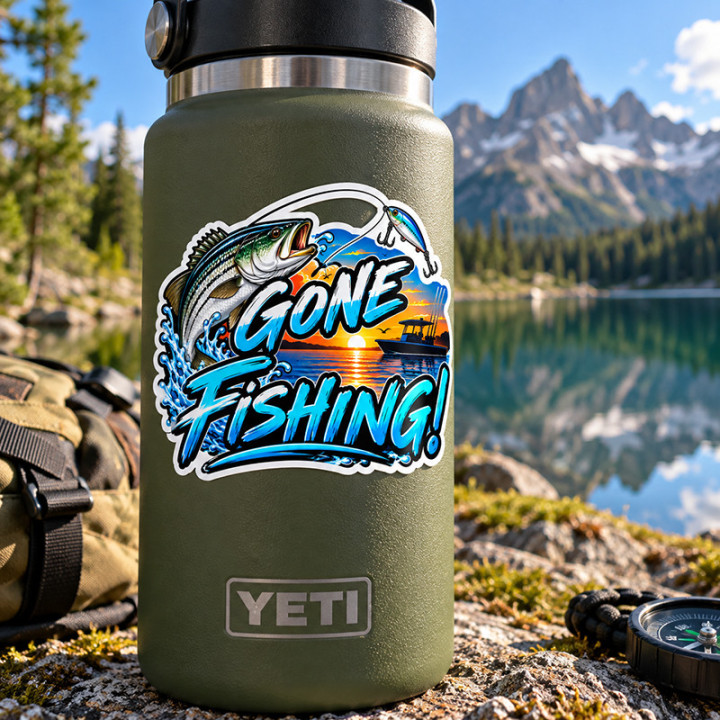 Gone Fishing Design 2