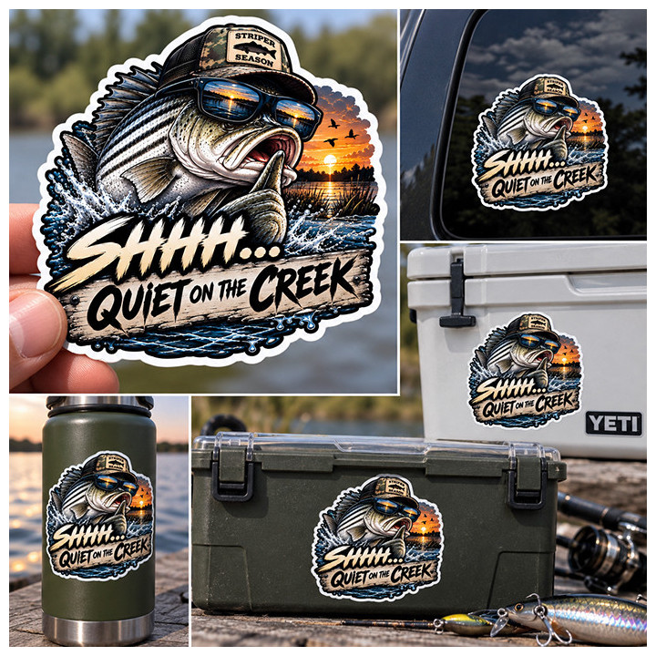 Shh Quiet On The Creek Design 2