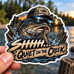 Shh Quiet On The Creek Design 3