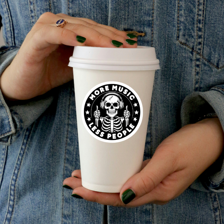 Skull More Music Less People