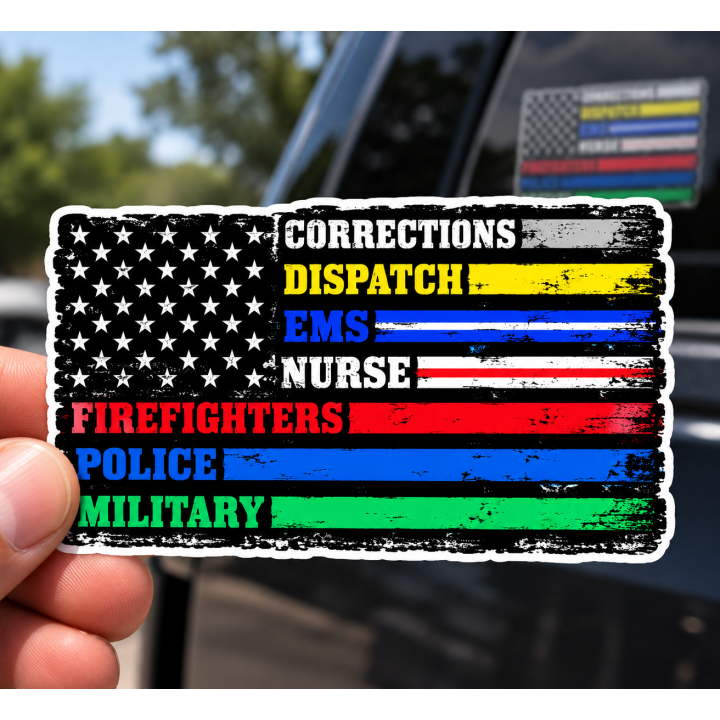 Collage Of First Responders